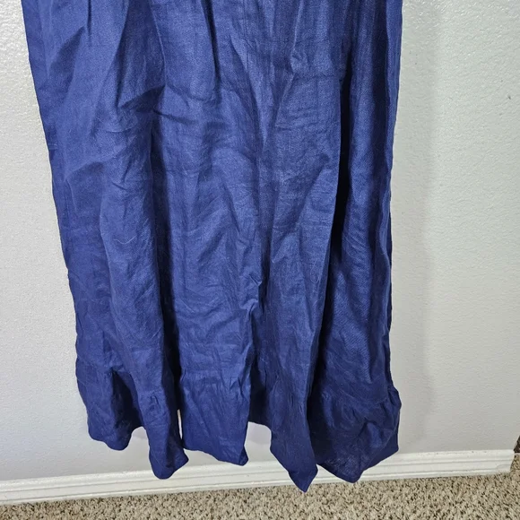 Reformation Belgium Puff-Sleeve Dress Size 12 - Picture 11 of 13